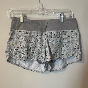 Gray Lululemon shorts